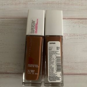 Maybelline New York Super Stay Foundation - Truffle, 1oz X 2